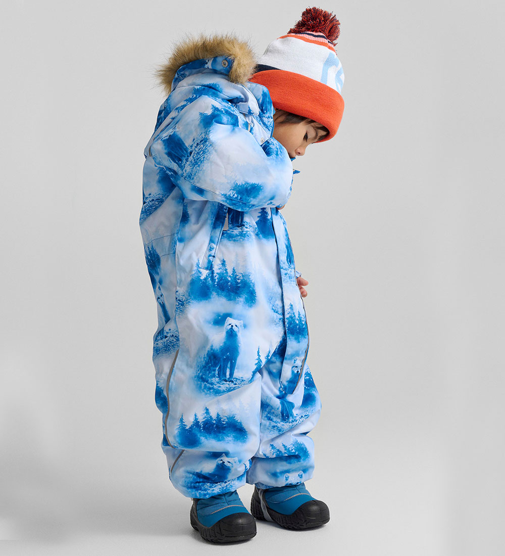 Reima Snowsuit - Lappi - Soft Navy w. Print