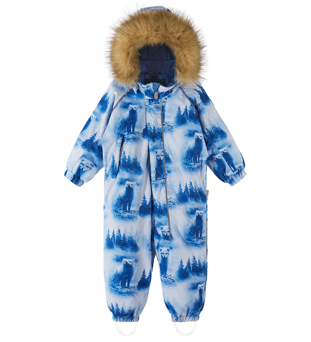 Reima Snowsuit - Lappi - Soft Navy w. Print