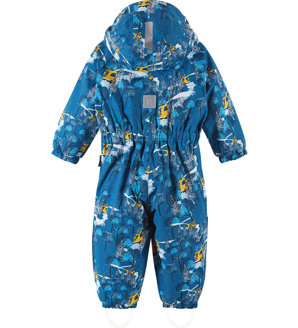 Reima Snowsuit - Puhuri - Soft Navy w. Print