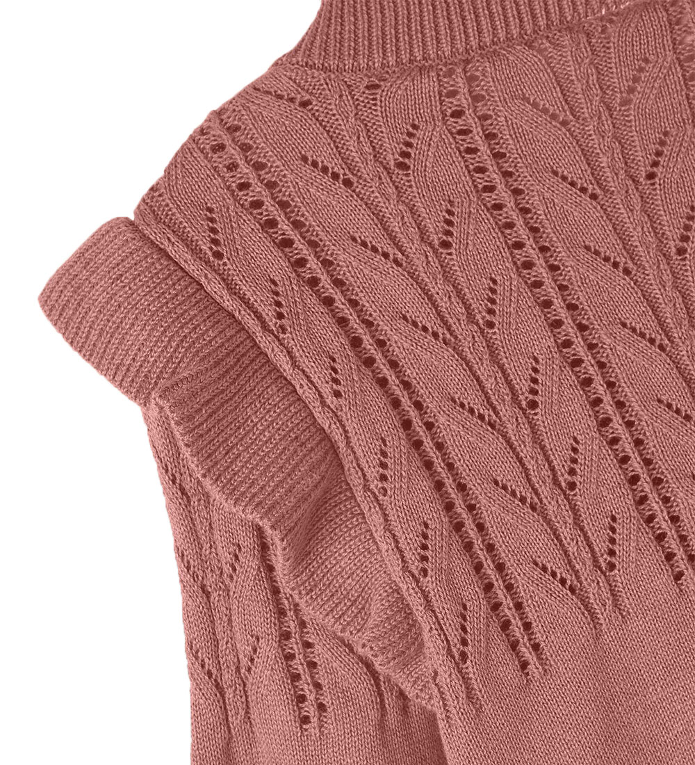Name It Cardigan - Knitted - NmfOmilla - Light Mahogany