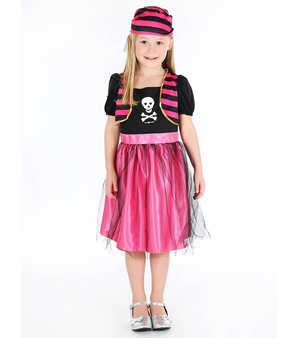 Souza Costume - Pirate - Angelica - Black/Pink