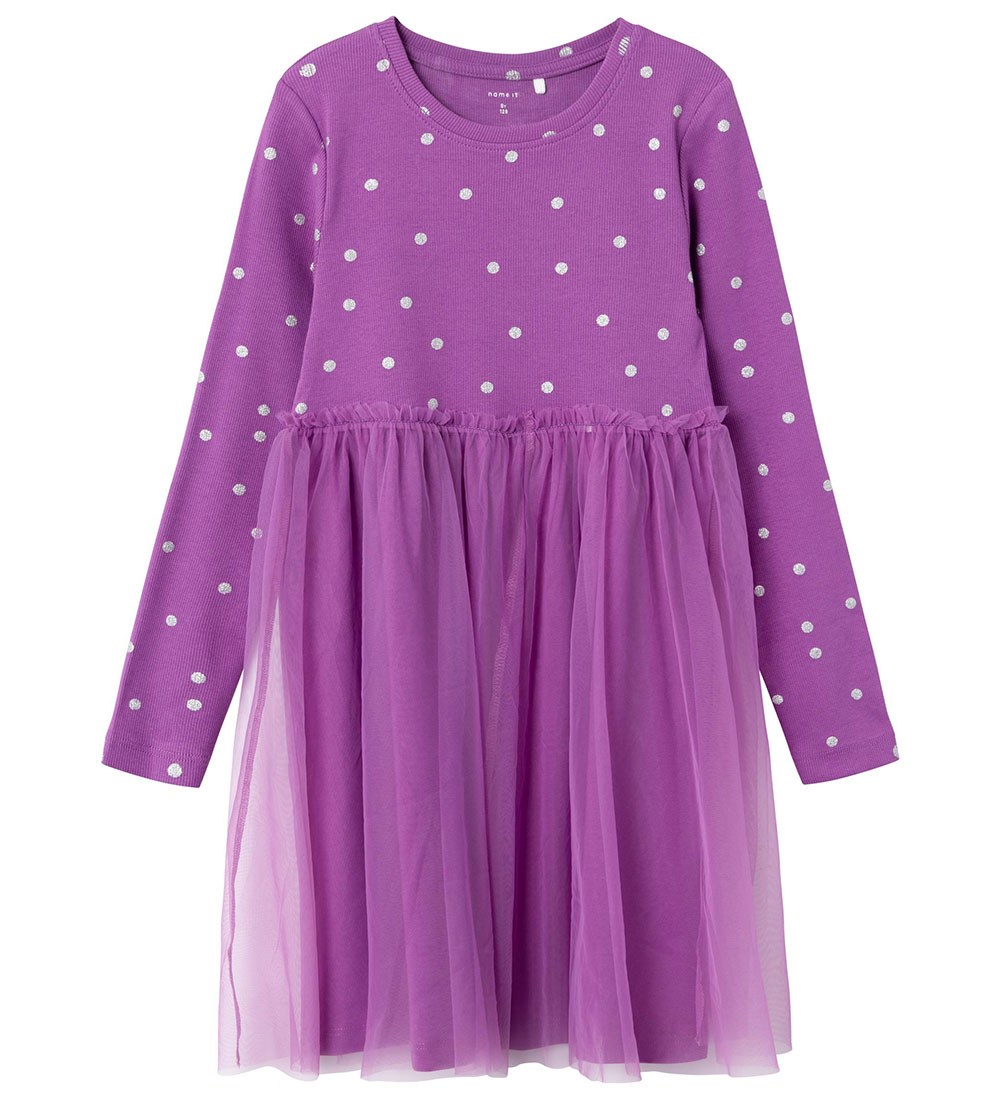 Name It Dress - NmfOfelia - Hyacinth Violet