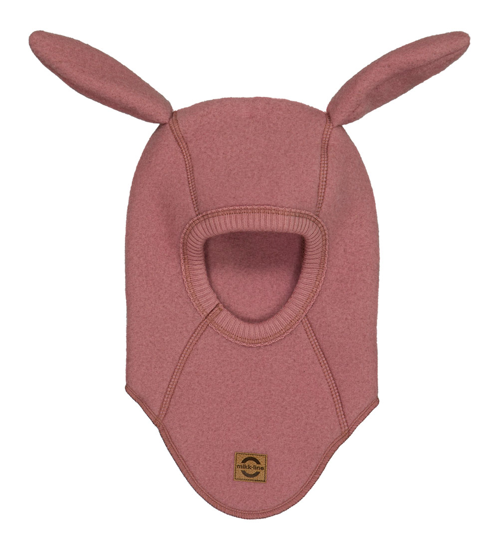 Mikk-Line Balaclava - Wool - Single Layer - Burlwood w. Ears