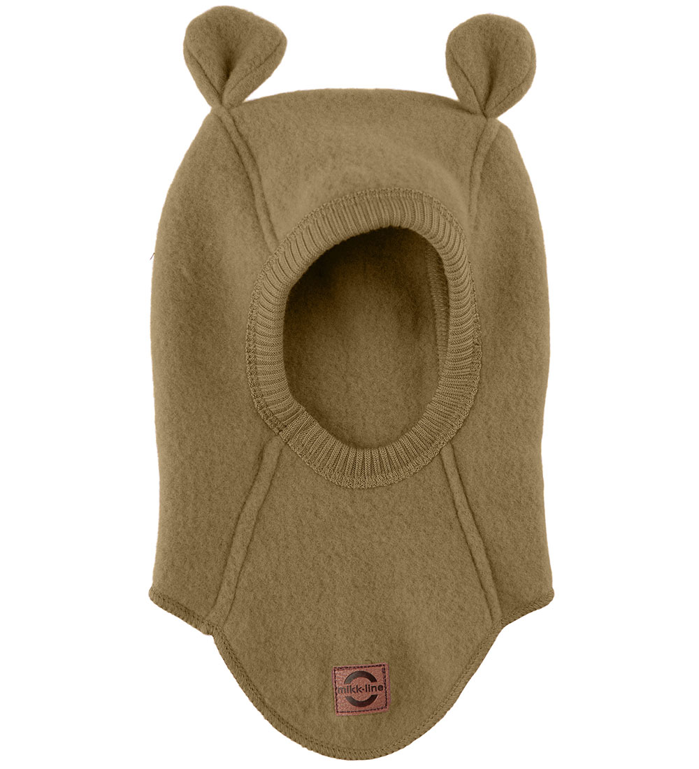 Mikk-Line Balaclava - Wool - Butternut w. Ears