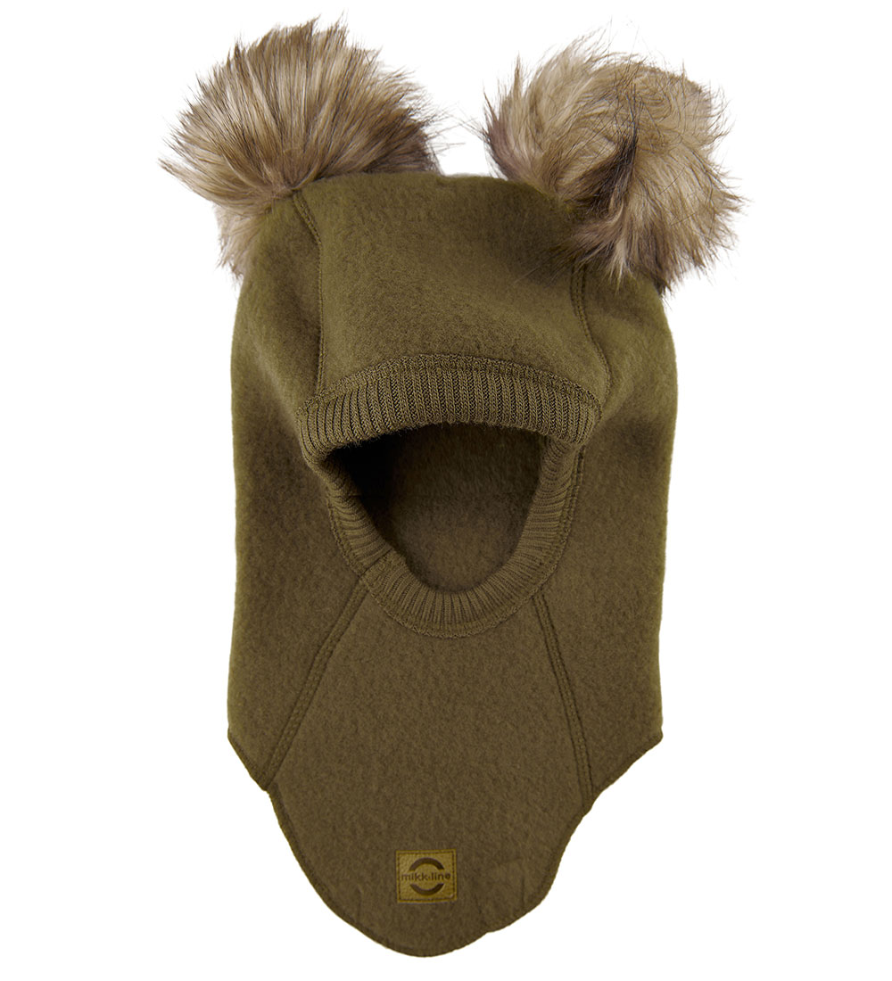 Mikk-Line Balaclava - Single Layer - Wool - Beech