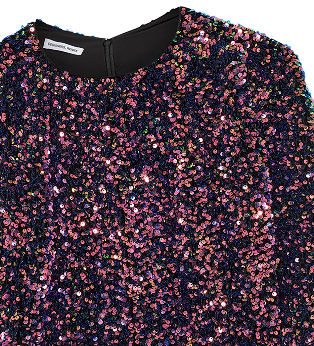 Designers Remix Dress - Paulette - Multicolour Sequins