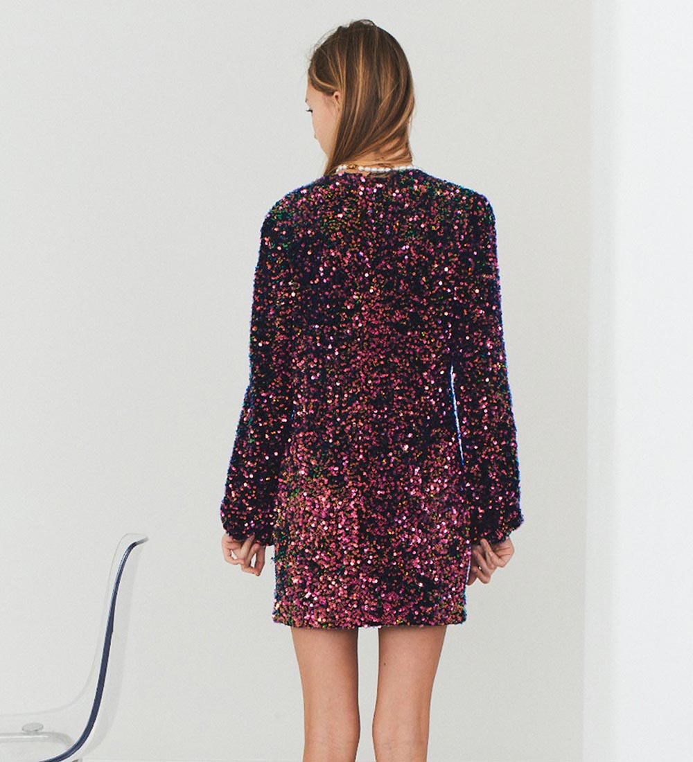 Designers Remix Dress - Paulette - Multicolour Sequins