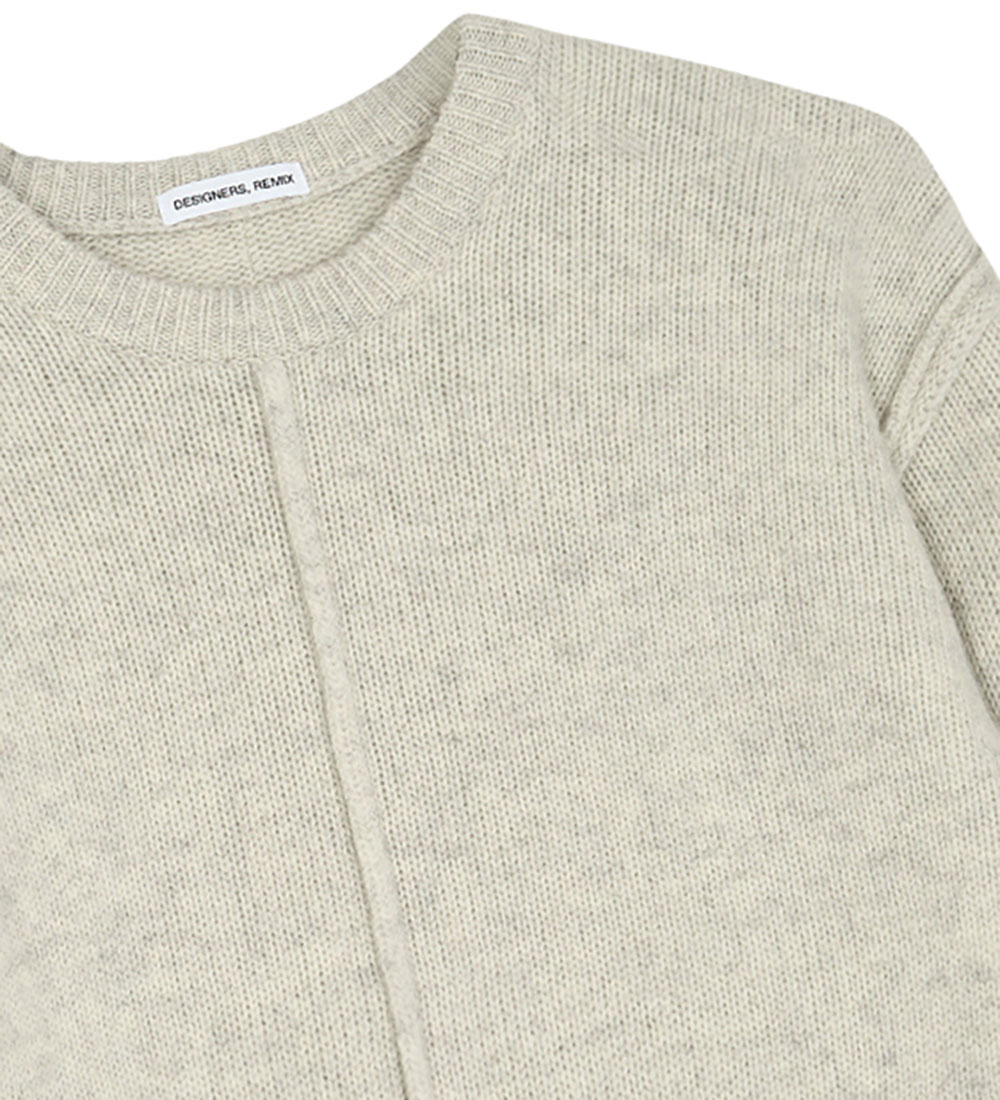 Designers Remix Blouse - Wool - Carmen Cropped - Oatmeal