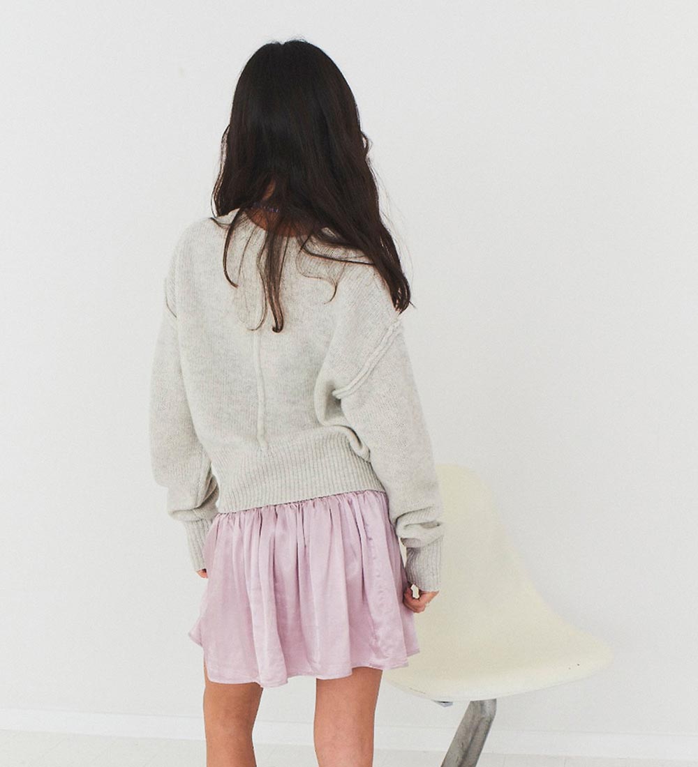 Designers Remix Blouse - Wool - Carmen Cropped - Oatmeal