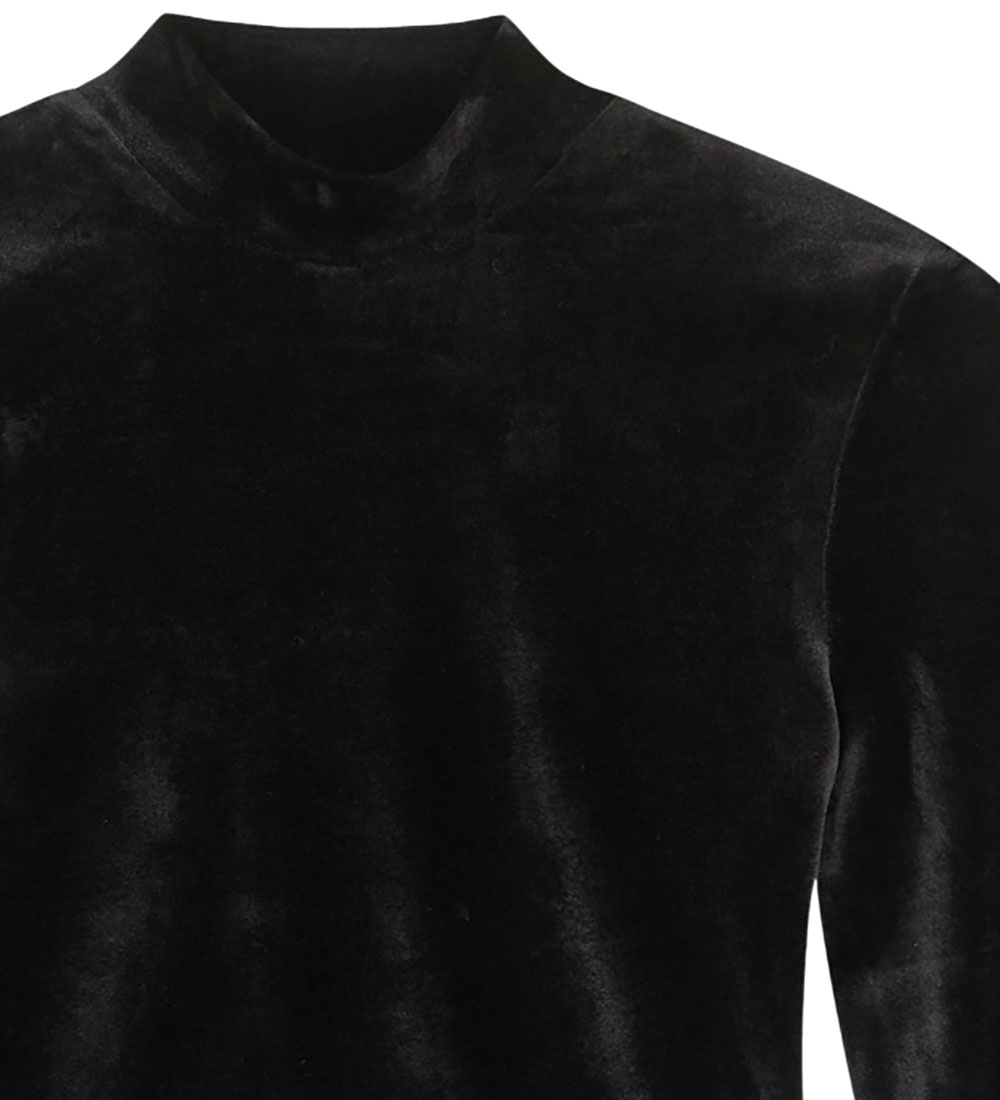 Designers Remix Dress - Velvet - Francine Neck - Black