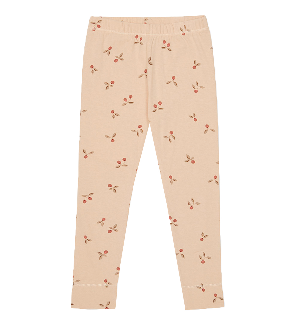 Popirol Leggings - Pofrich - Print Cranberry