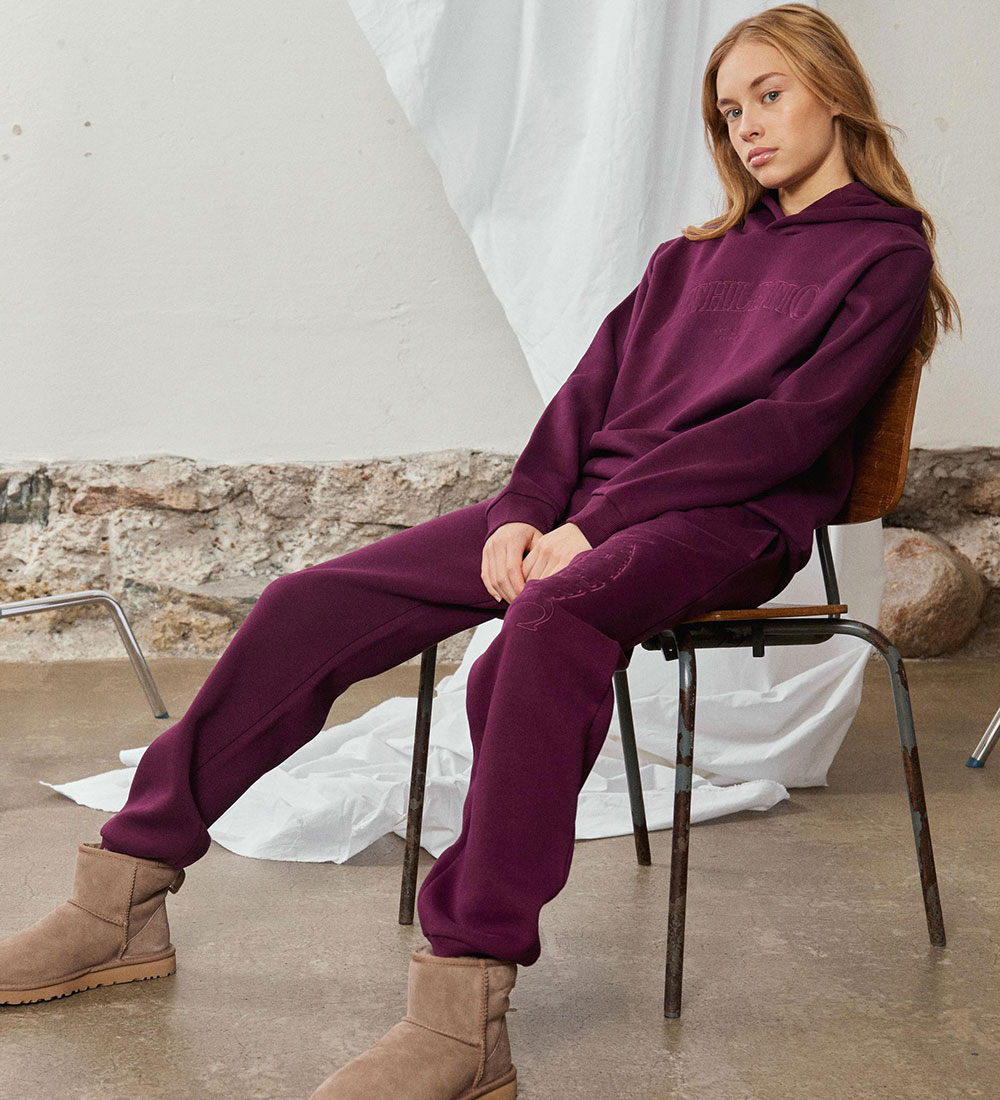 LMTD Hoodie - NlnNetic - Grape Wine