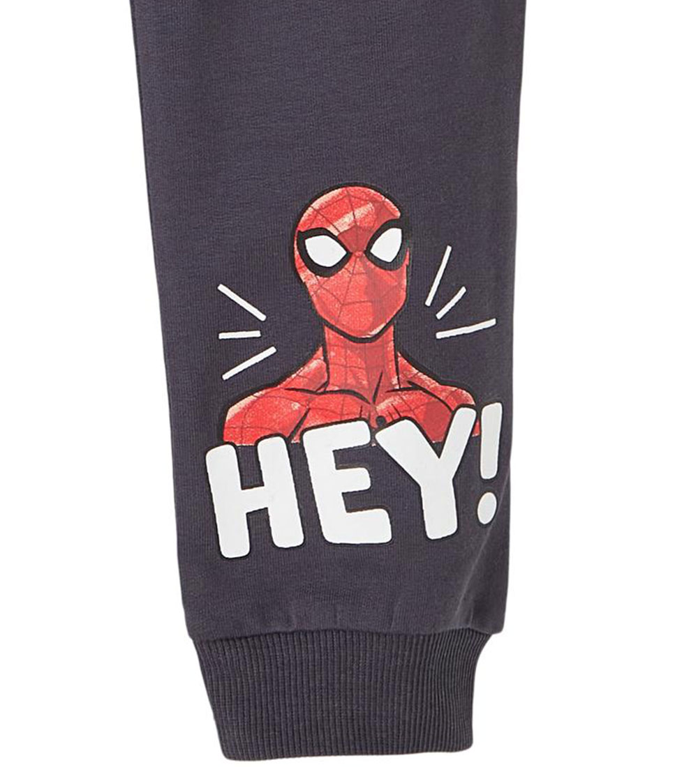 Name It Sweapants - NmmSvende Spider-Man - India Ink