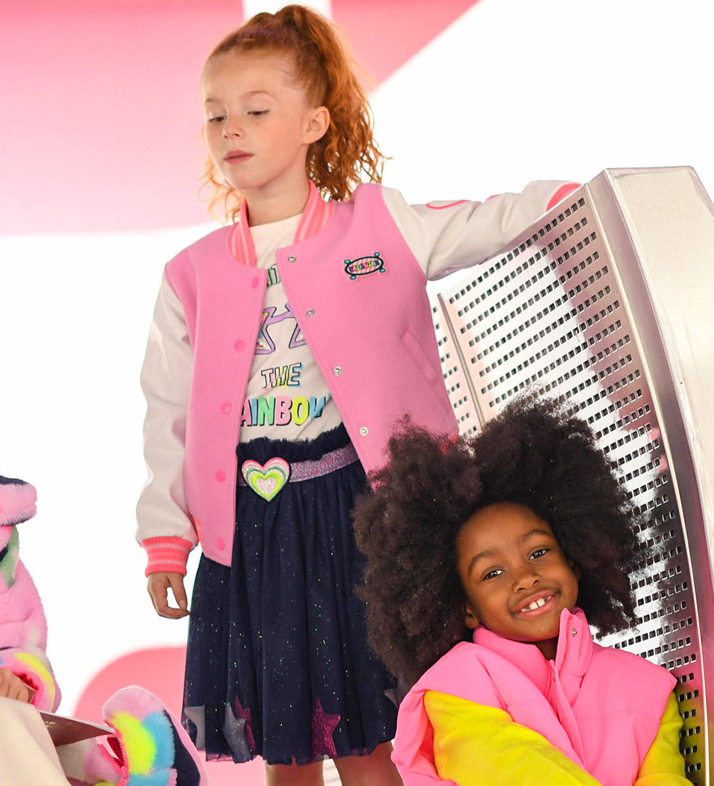 Billieblush Bomber Jacket - Pink w. Applications