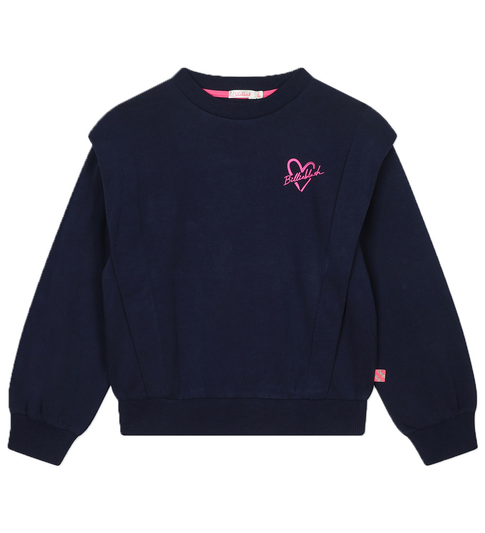 Billieblush Sweatshirt - Navy w. Hearts