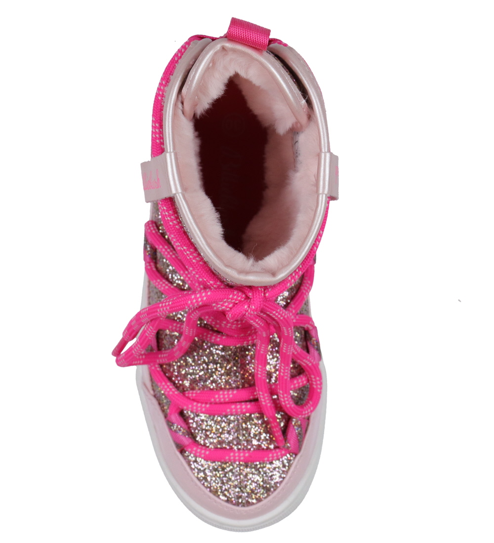 Billieblush Winter Boots - Pink w. Silver Glitter