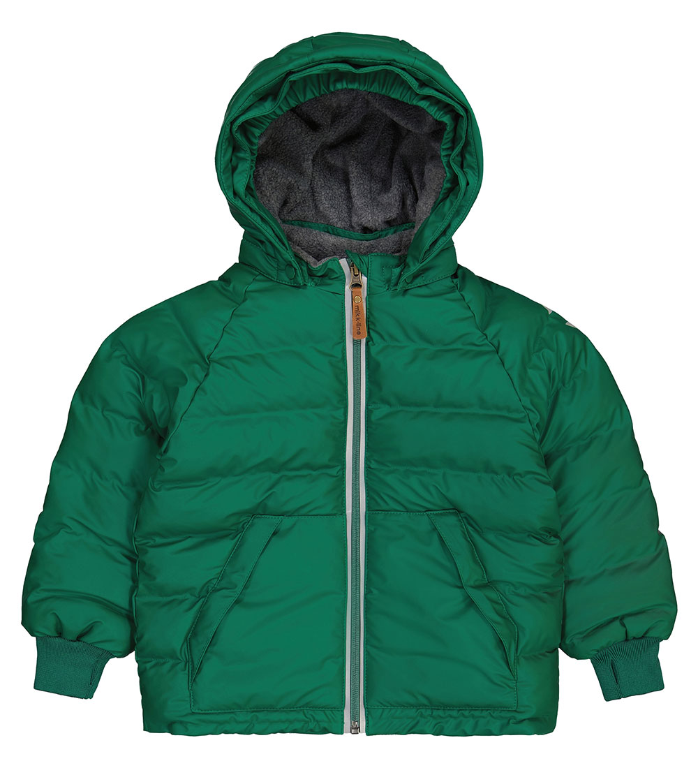 Mikk-Line Padded Jacket - PU - Recycled - Evergreen