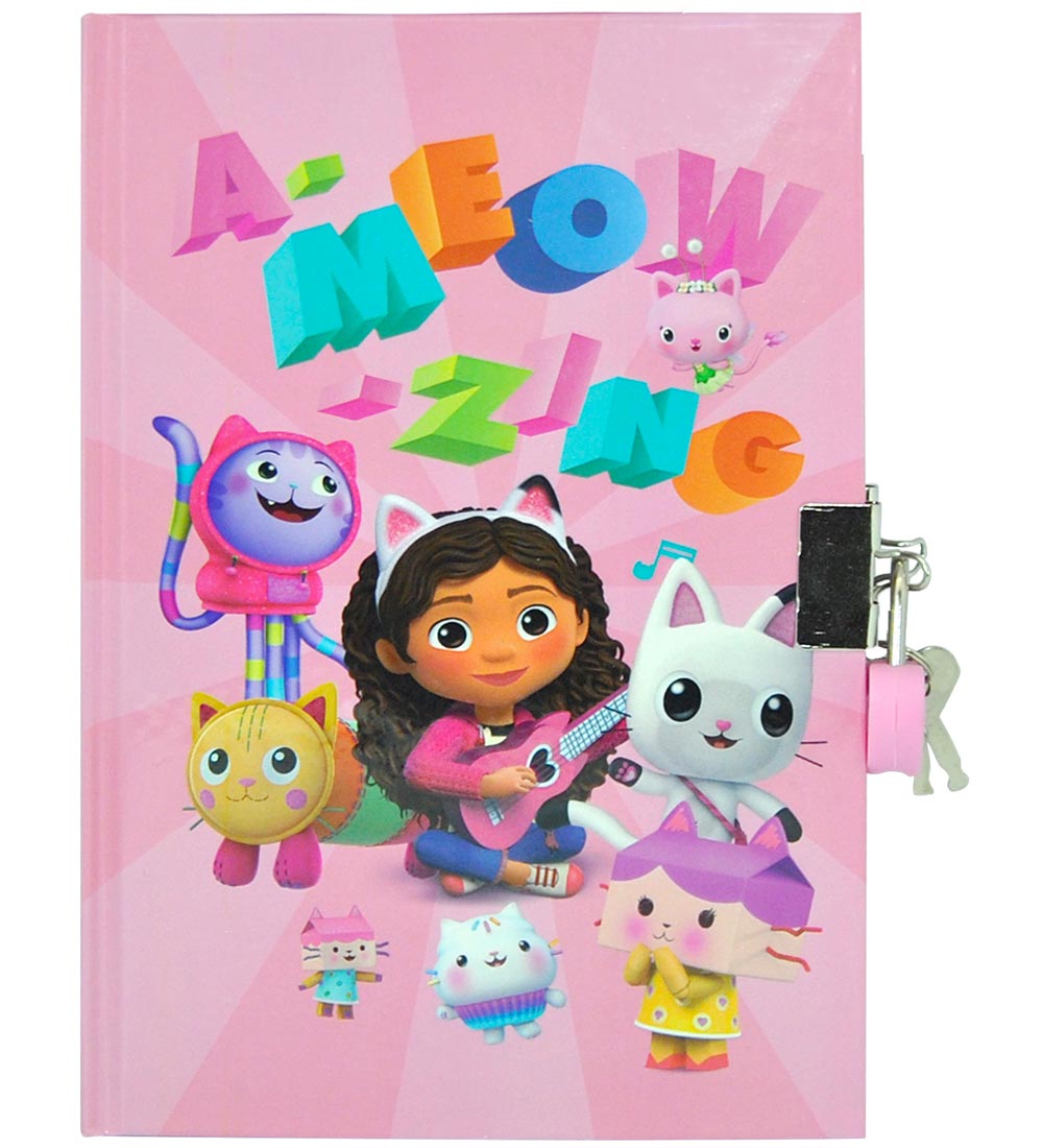Gabby's Dollhouse Diary w. Magic Ballpoint Pen