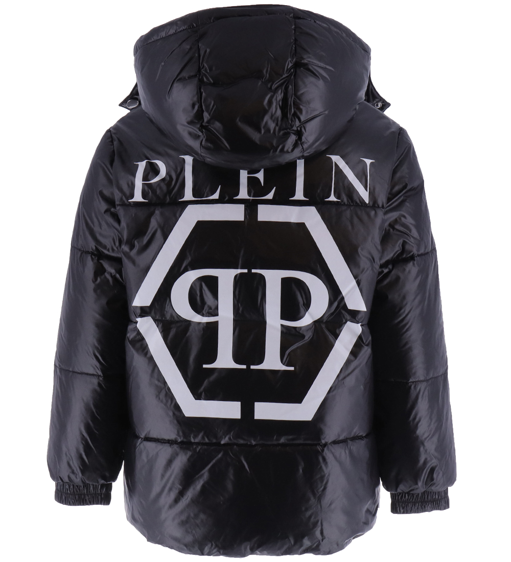 Philipp Plein Steppjacke - Schwarz m. Weiß