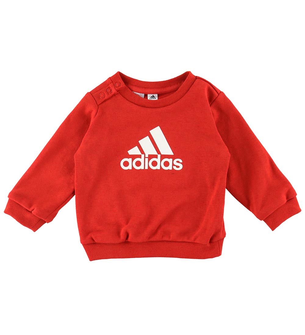 adidas Performance Sweat Set - I Bos Logo JOG - Red/Black