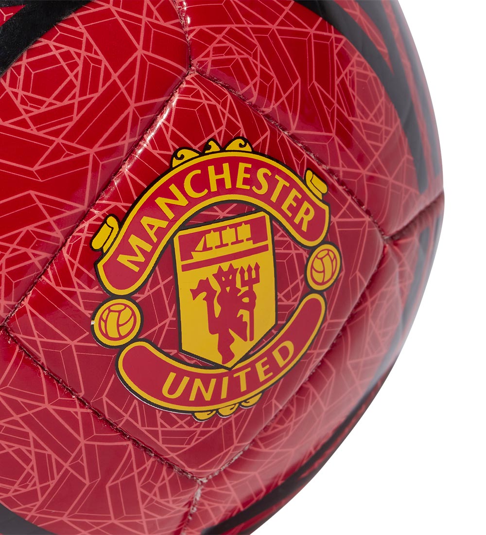 adidas Performance Mini football - MUFC Mini Home - Red/Black