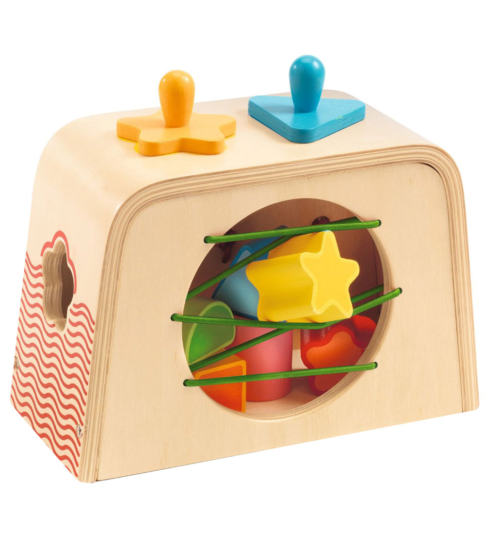 Djeco Shape Sorter - Wood - Multi Boita