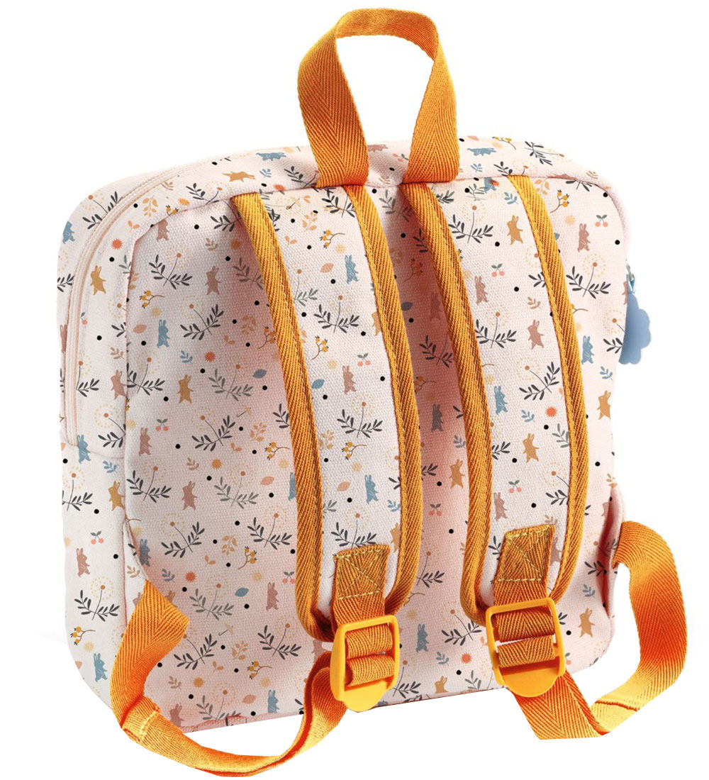 Djeco Backpack w. Baby Carrier - Ocher