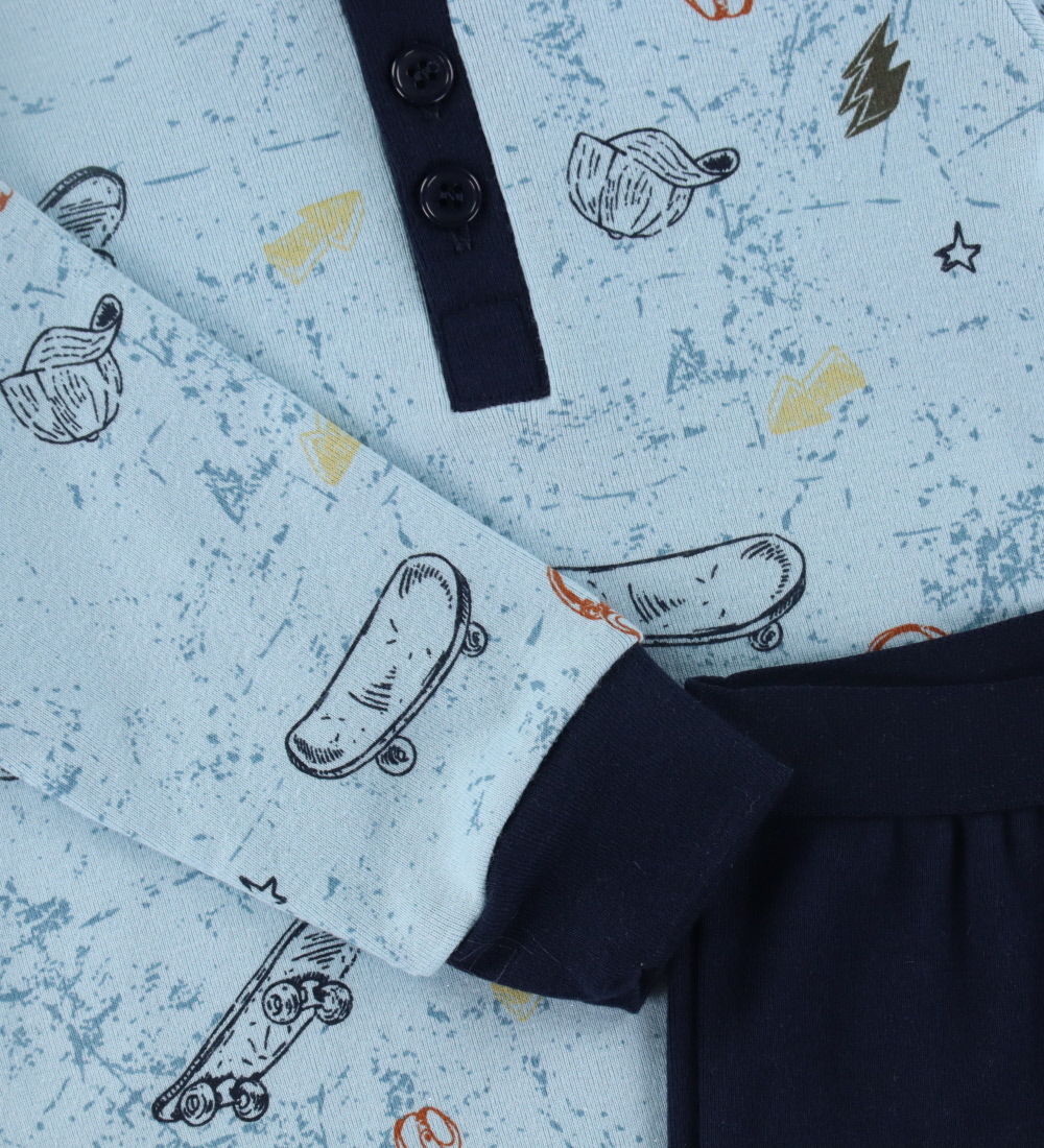 Joha Pyjama Set - Blue Op