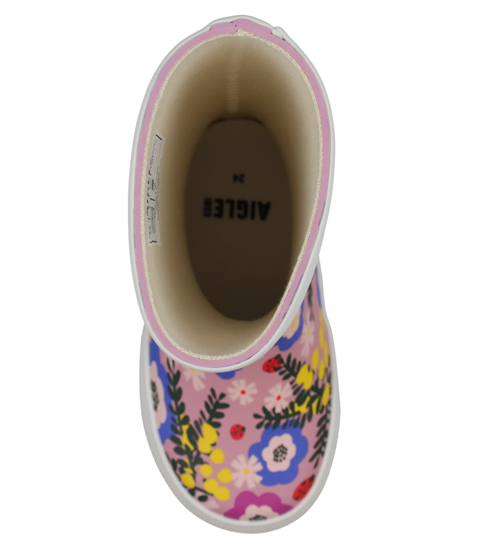 Bottes en Caoutchouc Aigle - Lolly Pop Play 2 - Flower Power