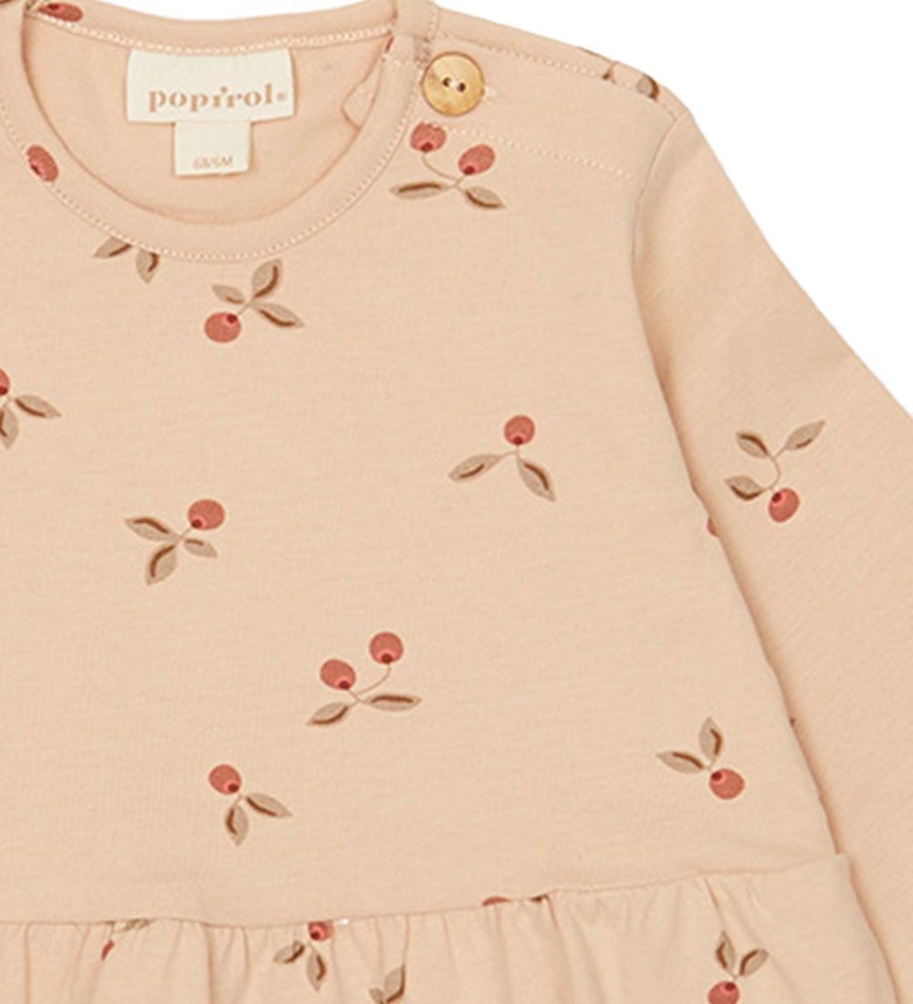 Popirol Dress - Pojill - Print Cranberry