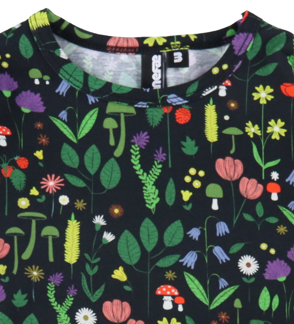 Danefæ Blouse - Danenorthpole - Black BOTANICAL