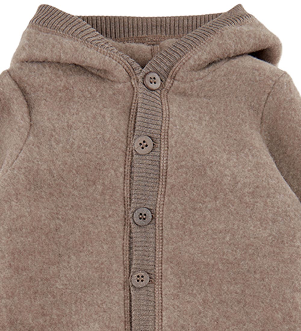 Mikk-Line Overall m. Muts - Wol - Melange Denver
