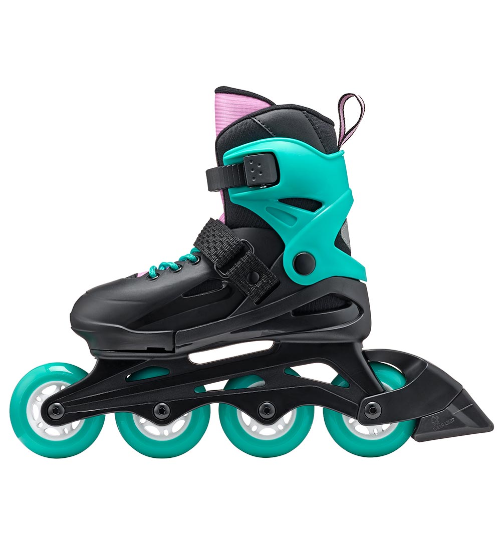 Rollerblade Rollerskates - Fury - Black/Aqua Green