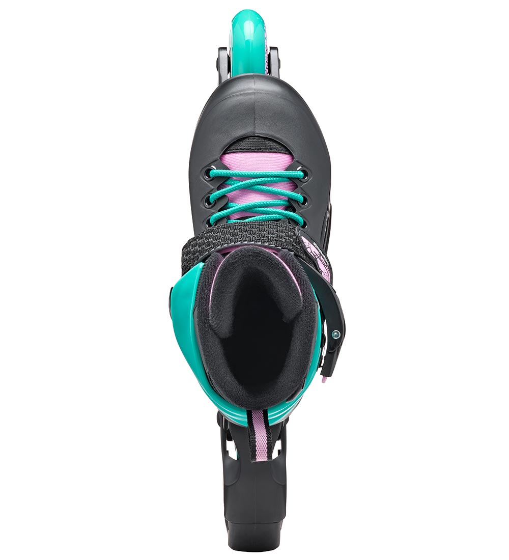 Rollerblade Rollerskates - Fury - Black/Aqua Green