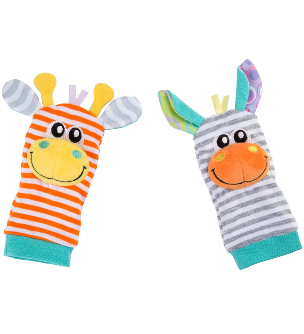 Playgro Activity Toy - Rattle socks and Wrist rattles