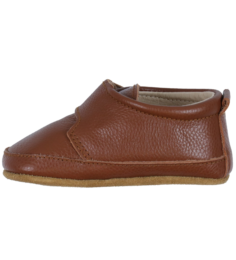 Melton Soft Sole Leather Shoes - Tortoise Shell