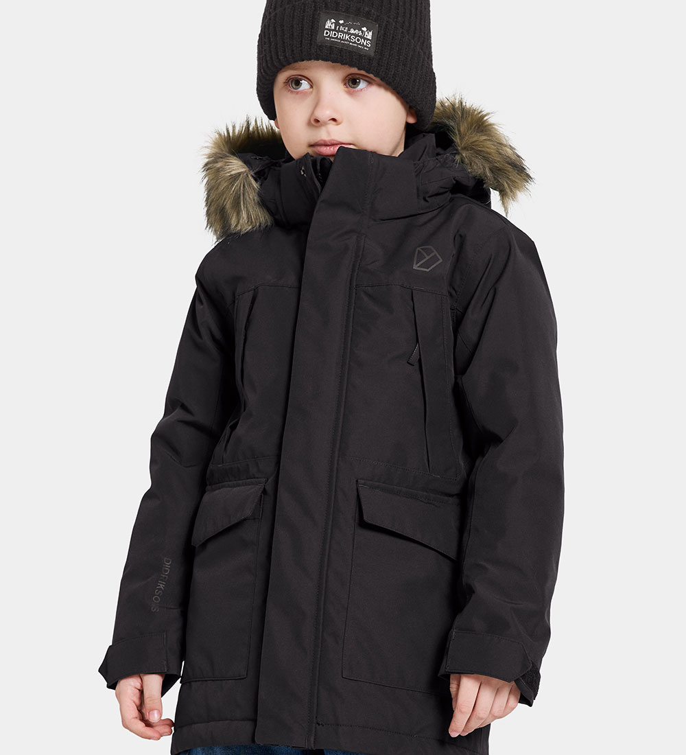 Didriksons Winter Coat - Oxide - Black