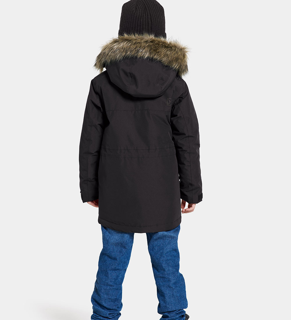 Didriksons Wintermantel - Oxid - Schwarz