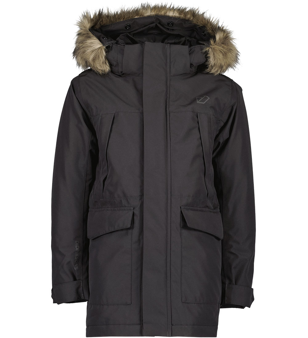 Didriksons Winter Coat - Oxide - Black