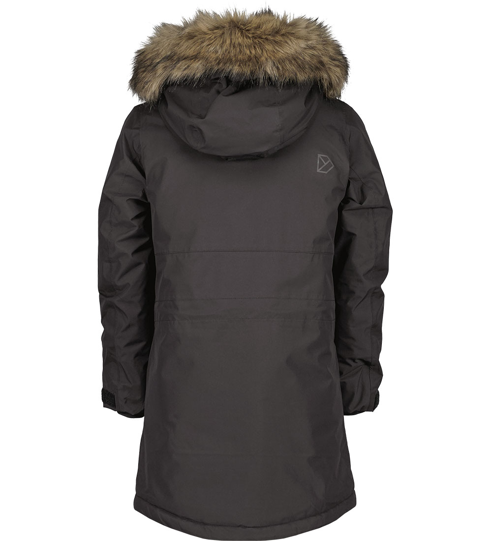Didriksons Winter Coat - Pyrite - Black