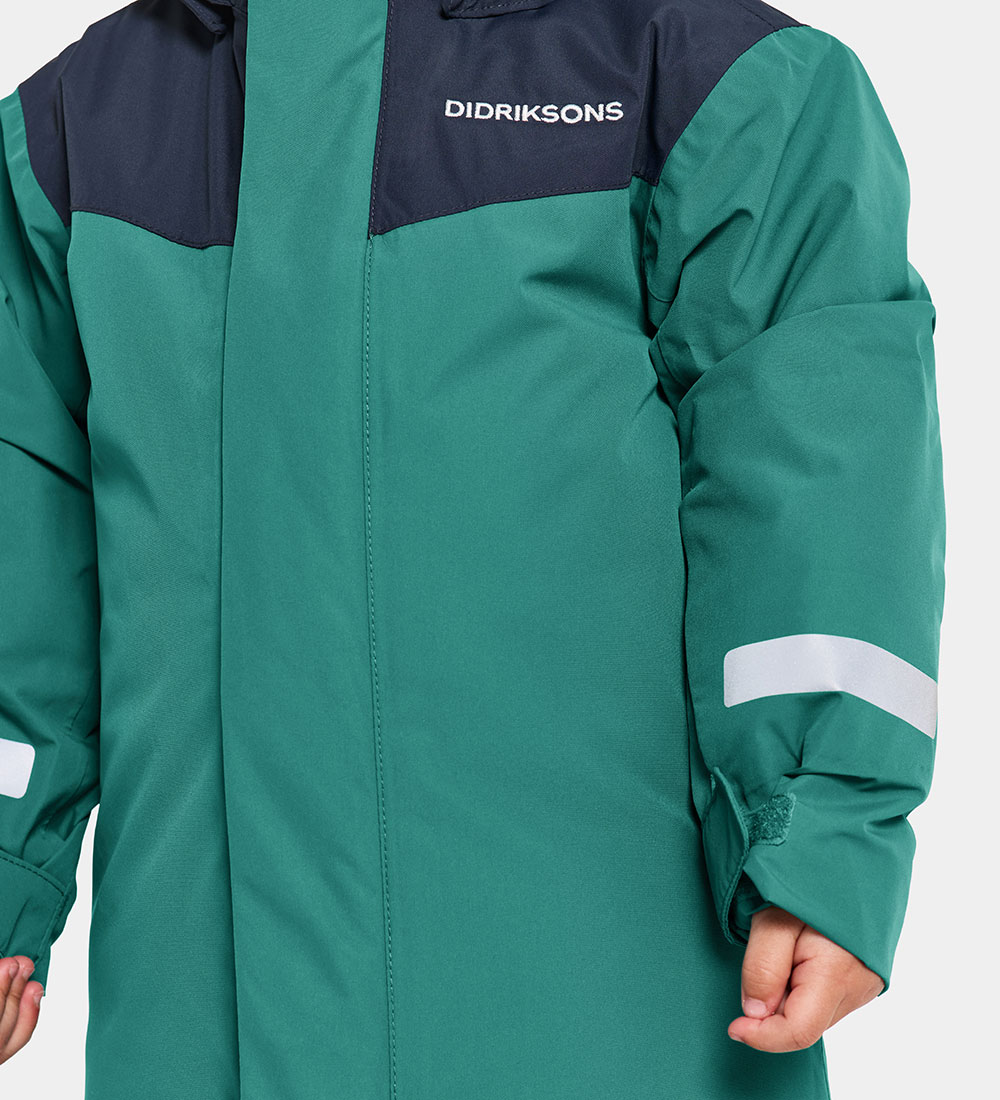 Didriksons Ski set - Skare - Petrol Green