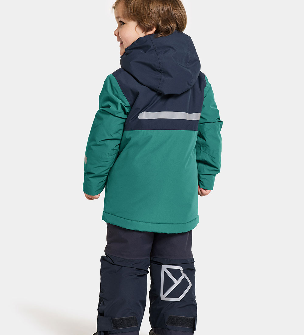 Didriksons Ski set - Skare - Petrol Green