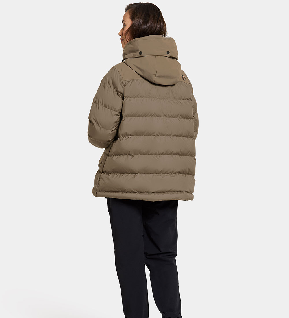 Didriksons Padded Jacket - Filippa - Bark
