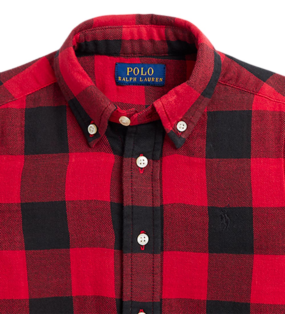 Polo Ralph Lauren Shirt - Red/Black Check