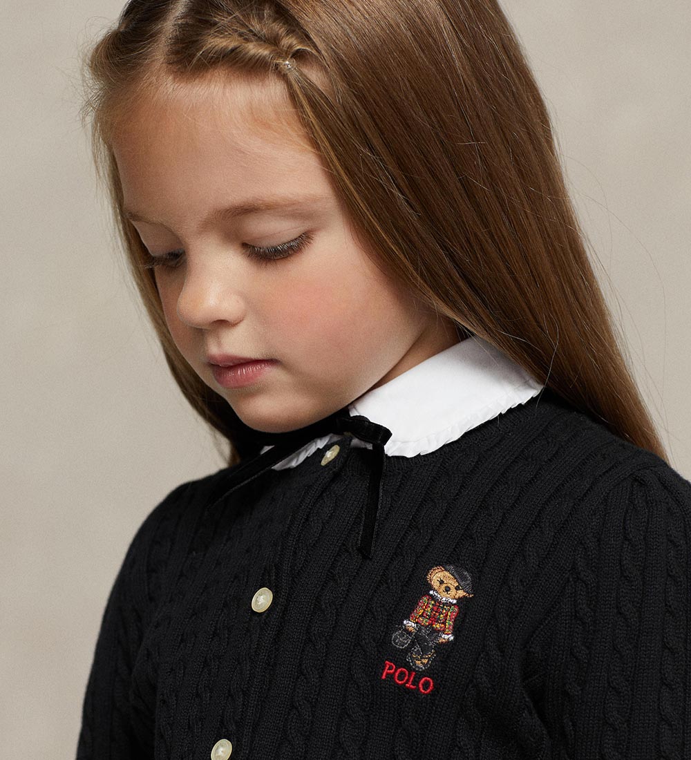 Polo Ralph Lauren Cardigan - Knitted - Holiday - Black