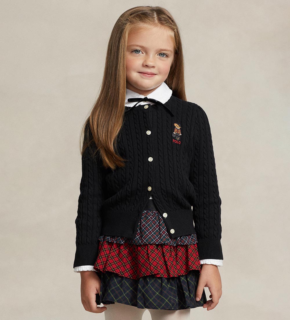Polo Ralph Lauren Cardigan - Knitted - Holiday - Black
