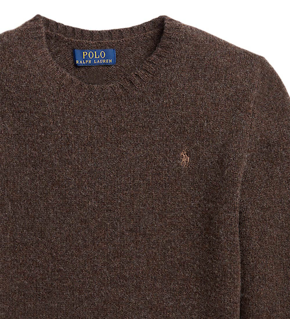 Polo Ralph Lauren Blouse - Wool - Dark Green w. Flops