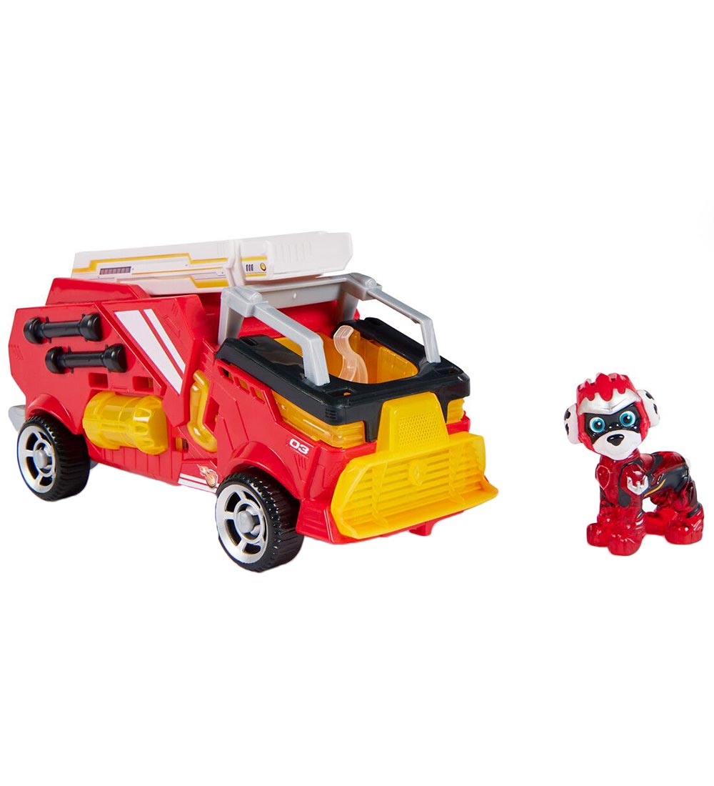 Paw Patrol Toy Car w. Sound/Light - 18 cm - Movie 2 - Marshall M