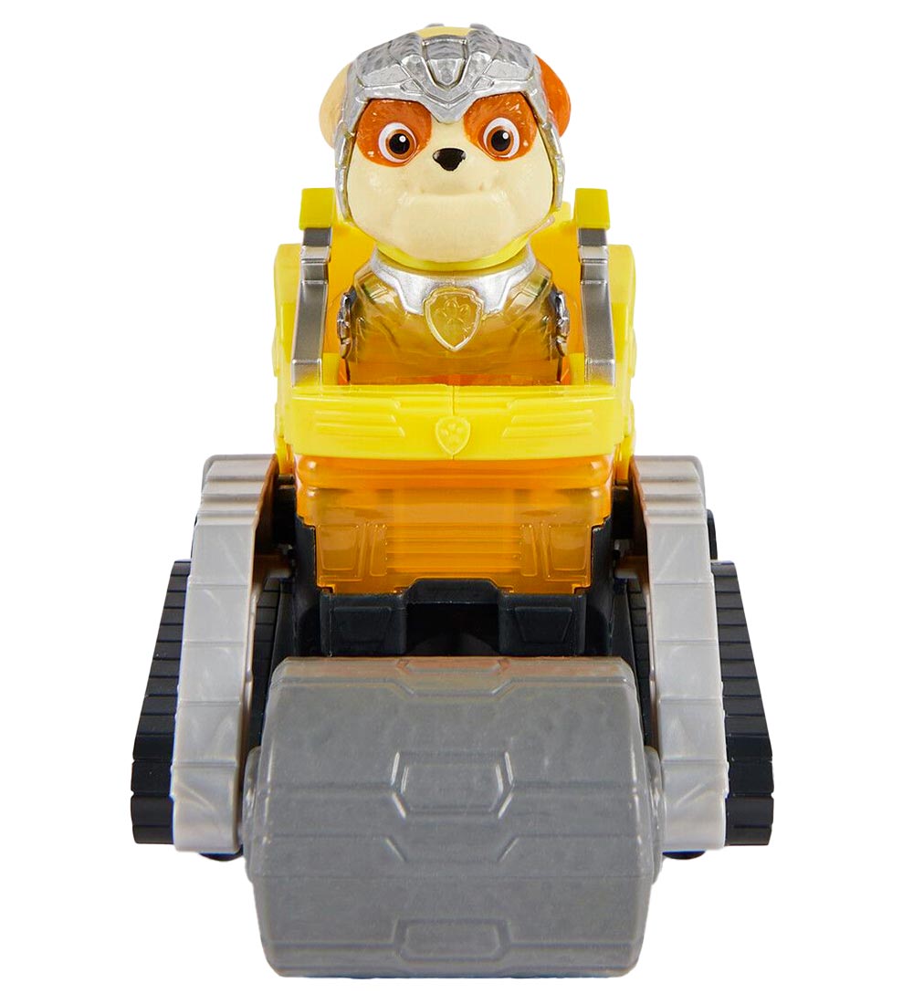 Paw Patrol Toy Car w. Sound/Light - 18 cm - Movie 2 - Rubble Me