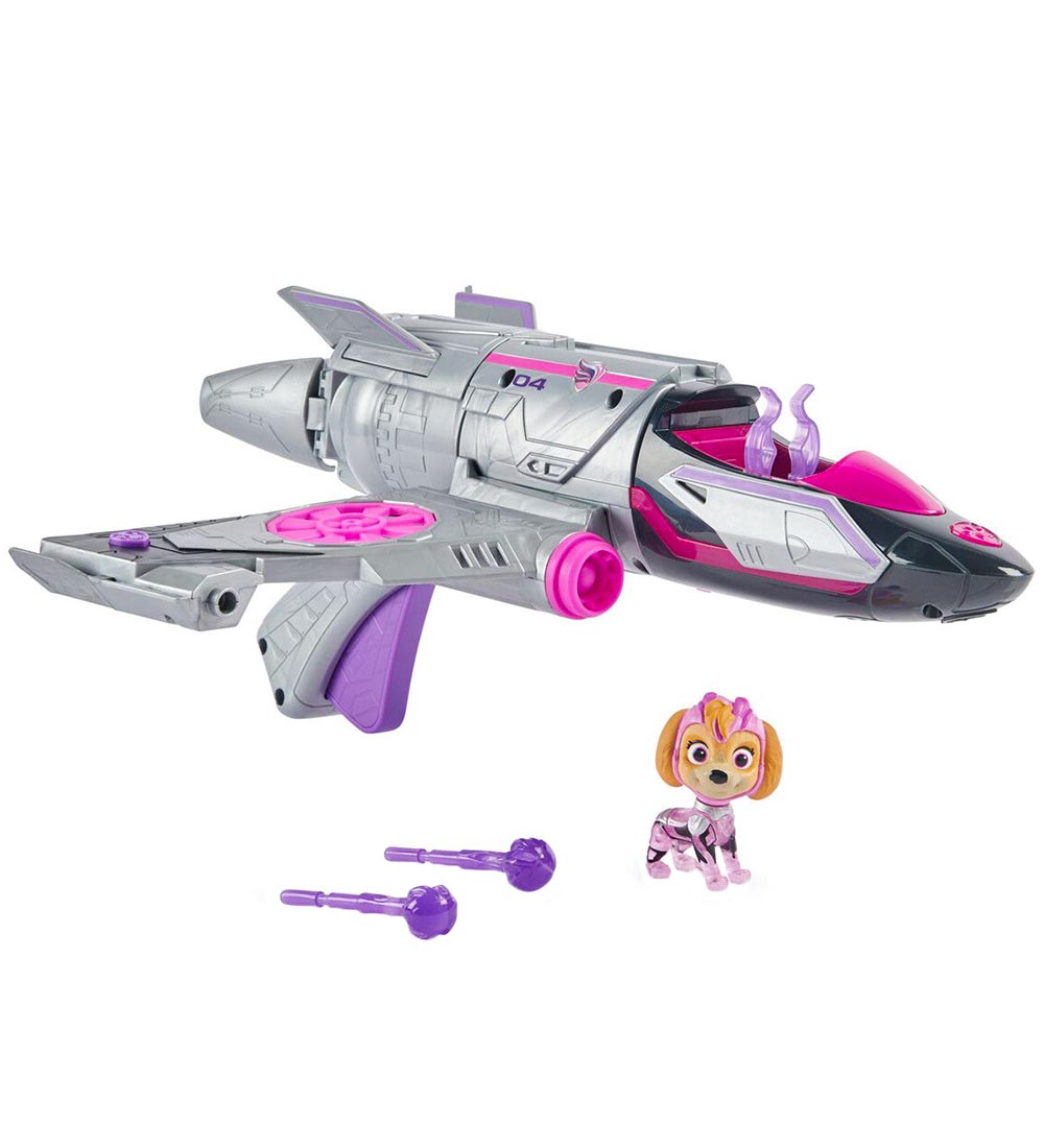 Paw Patrol Toy airplane w. Sound/Light - 40 cm - Movie 2 - Skye